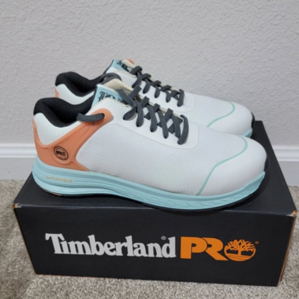 Timberland Pro Women’s Day One Safety Drivetrain Sneakers, Size 8 - Picture 2 of 7
